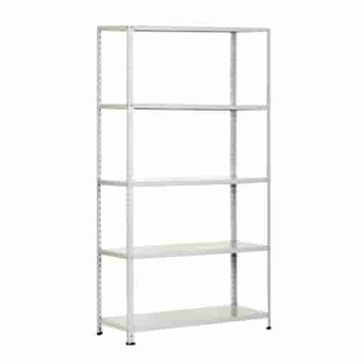 F15440.jpg SCAFFALE KIT PANDA 5 RIPIANI (100X40XH196) C/ASTE INTERE - immagine 1
