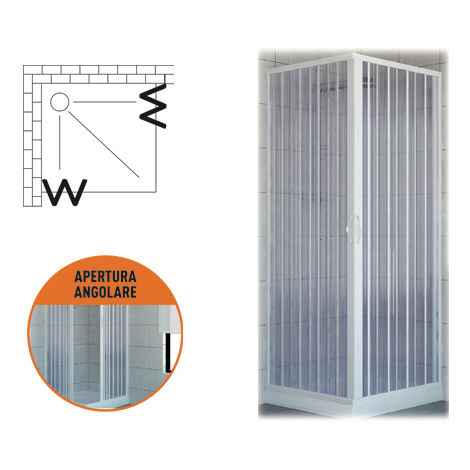 F19198.jpg BOX DOCCIA BRIXO PVC MARILIN 90X90 - immagine 1