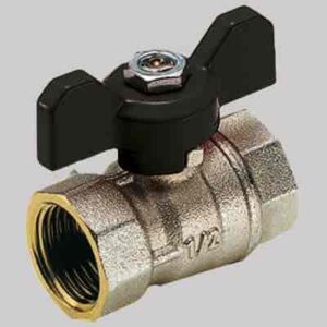 VALVOLA A SFERA PASSAGGIO STANDAR F-F A FARFALLA -1/2 PN 30
