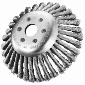 SPAZZOLA PER DECESPUGLIATORE MM.170 FILI ACCIAIO