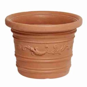 VASO IN PLASTICA FESTONATO D 80XH60 CM PRESTIGE