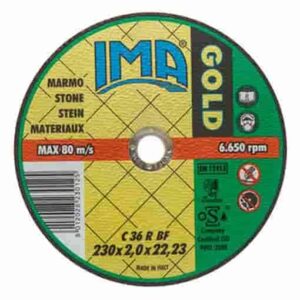 DISCO IMA PER MARMO GOLD PIANO D 230X2,0 MM