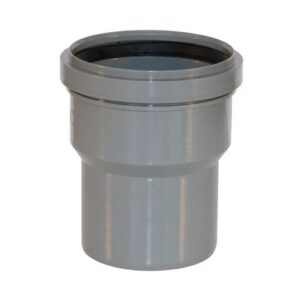 RIDUZIONE DI PASSAGGIO IN POLIPROPILENE/PVC DA  125 MM A  110 MM