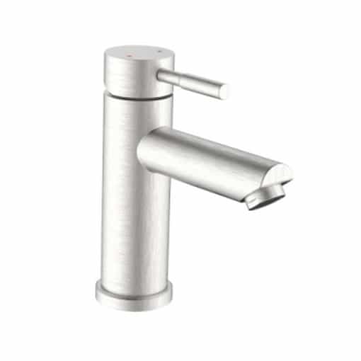 F25426.jpg RUBINETTO LAVABO ANTEA IN ACCIAIO C/ PIL CLICK CLACK FINITURA IN ACCIAIO (SCA) - immagine 1