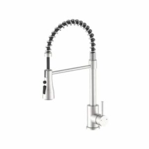 RUBINETTO LAVELLO MONTREAL C/BOCCA ORIENTABILE 2 GETTI IN ACC.RISP.ACQUA (SCA)