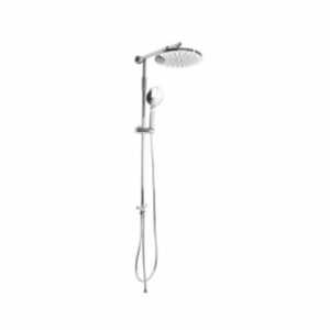 COLONNA DOCCIA MALIBU IN OTTONE C/BRACCIO ESTENS. E SOFF.    25 CM (SCA)