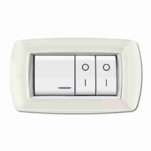 PLACCA LIFE LIVING PLAST BIANCO 4P CORNICE BIANCO