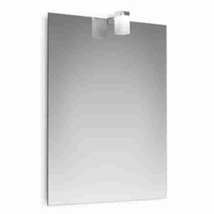 SPECCHIO A FILO CON LAMPADA LED 50X70 CM
