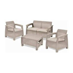 SALOTTO DA GIARDINO CORFU LOUNGE SET -SNDBEG-STD