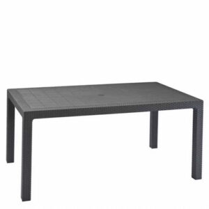 TAVOLO JULIE TABLE GRAPHITE MISURE:L 147X P90X H75