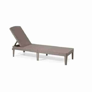 LETTINO JAIPUR SUNLOUNGER CAPPUCCINO MISURE:L 187,5X P 58XH 29 CM