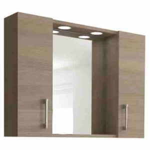 SPECCHIO DA BAGNO MOD.960 CON 2 ANTE ROV FUMO