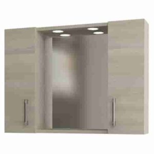 SPECCHIO DA BAGNO MOD.960 CON 2 ANTE ROV GRIG