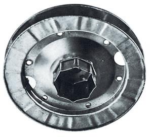 PULEGGIA ZINCATA CM 18 PER RULLO OTTAGON.