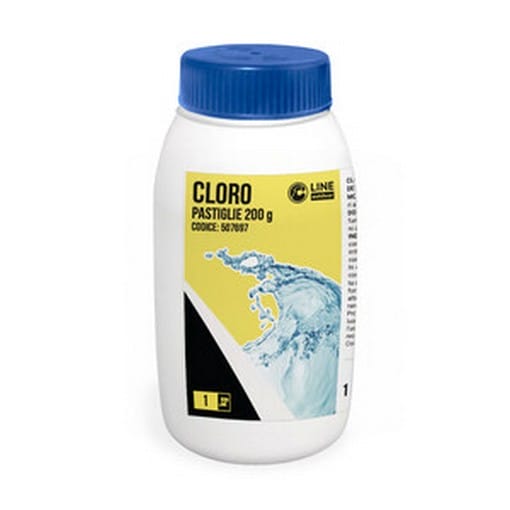 F30400.jpg CLORO PISCINA PASTIGLIE 200 G CF 1 KG - immagine 1