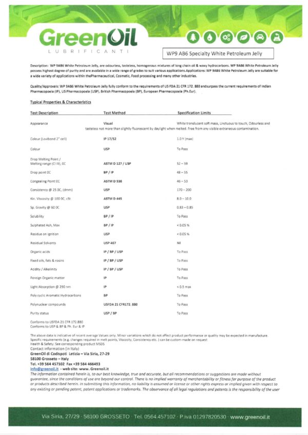 GRASSO VASELLINA FILANTE GR.125 - immagine 2
