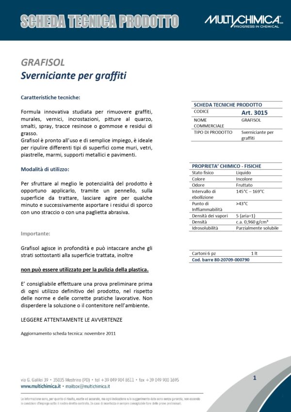 GRAFISOL 2000 DA LT.1 - immagine 2