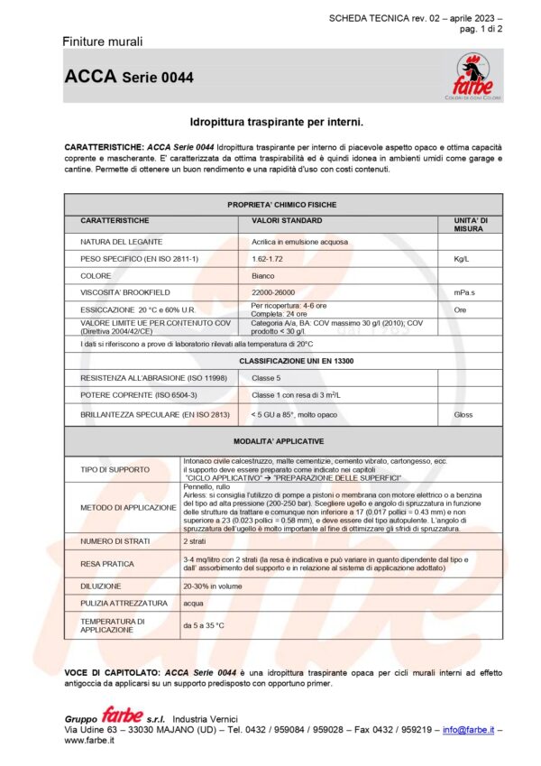 ACCA BIANCO LT 14 - immagine 2