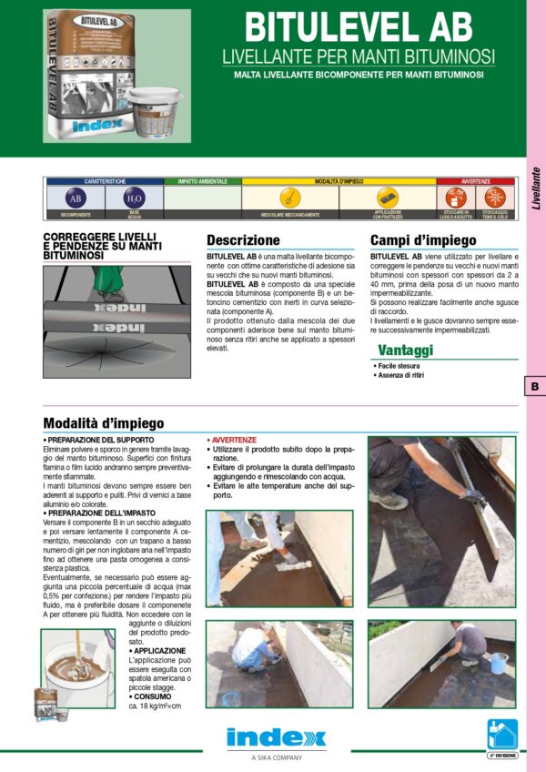 BITULEVEL  A+B KG 35   3 DIV - immagine 2