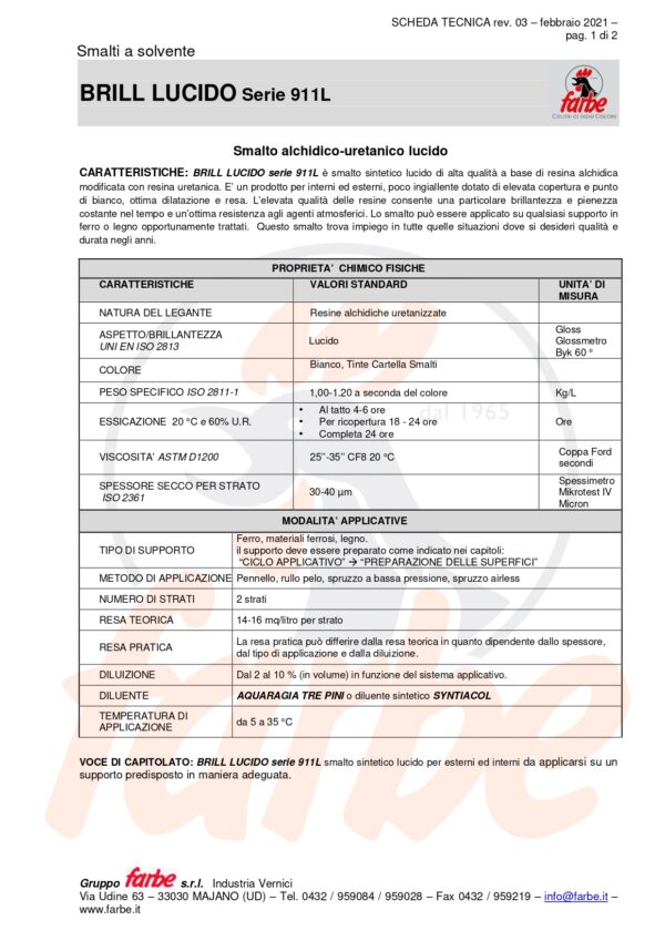 BRILL LUCIDO TESTA DI MORO 822 L 0.375 - immagine 2