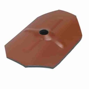 RONDELLA OTTAG. ACC.C/ESPANSO 75X50 ROSSO TEG