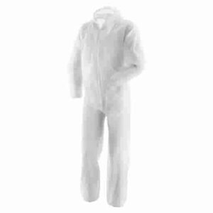 TUTA DA LAVORO MONOUSO BIANCO TG.XXL 40 G/M2