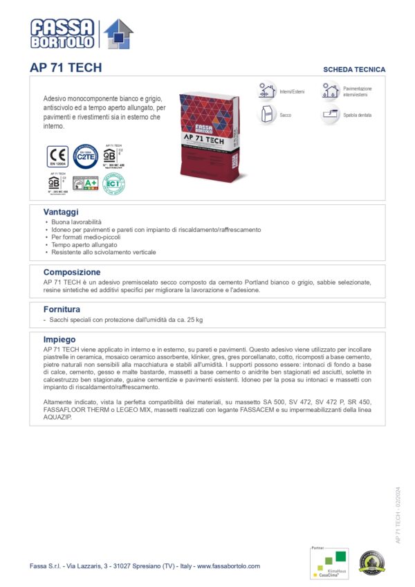 AP 71 TECH 25 KG - immagine 2