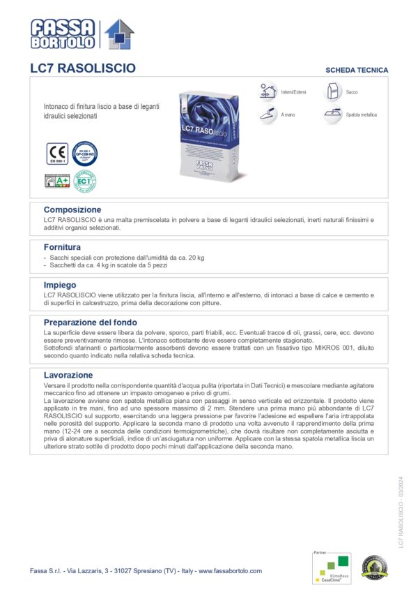 LC7 RASOLISCIO 20KG - immagine 2
