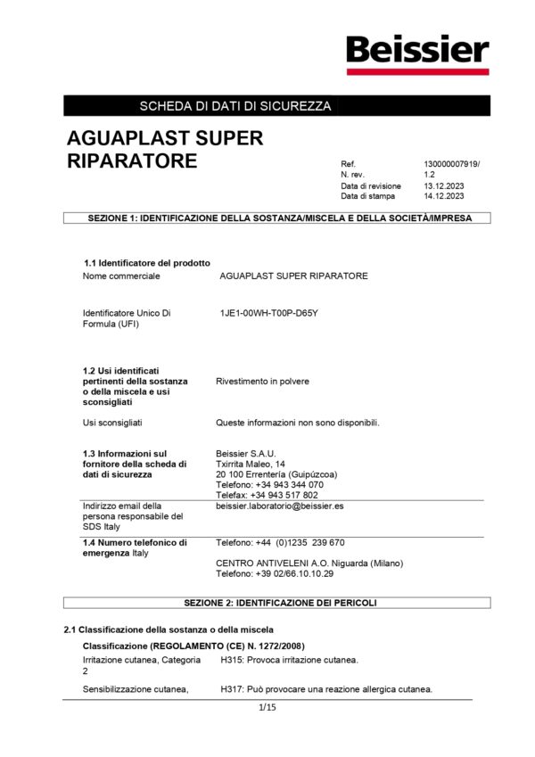 SUPER RIPARATORE POLVERE 1 KG - immagine 2