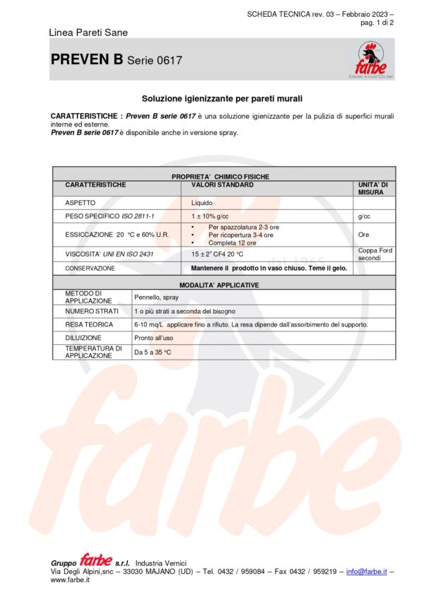 PREVEN B LT 5 - immagine 2
