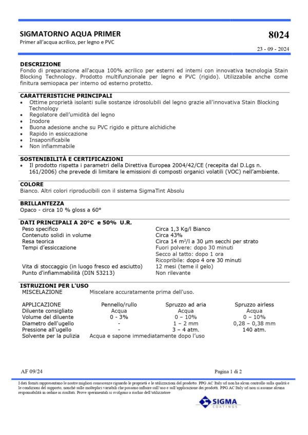 TORNO AQUA PRIMER BASE WN L 1 - immagine 2