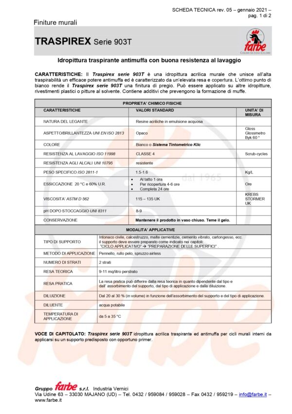TRASPIREX BIANCO LT  1 - immagine 2