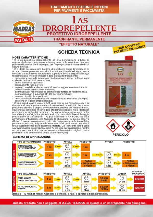 1AS IDROREPELLENTE LT 1X 1 - immagine 2