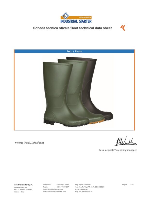 STIVALI PVC A GINOCCHIO N.46 - immagine 3