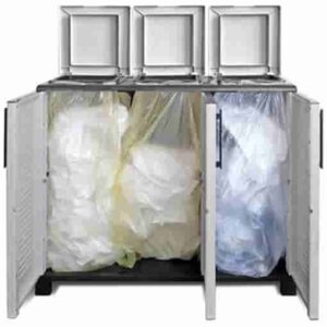 PATTUMIERA 3 ANTE 102X37X90H  ART PLAST