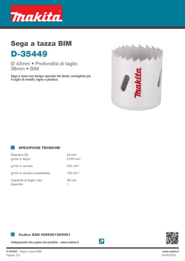 SEGA A TAZZA  BIM.HSS MM.43 - immagine 2
