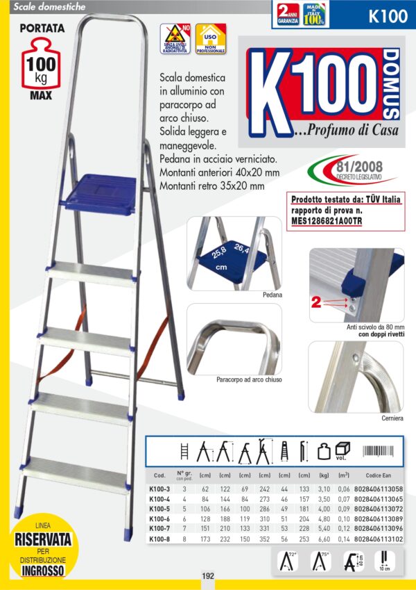 SCALA FACAL K100 7 GR - immagine 2