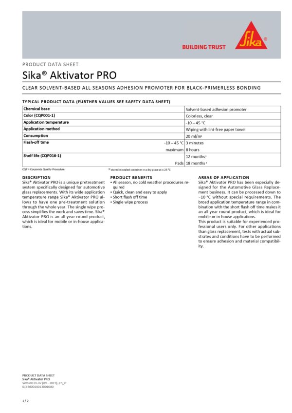 AKTIVATOR-100  PRO 250 ML - immagine 2