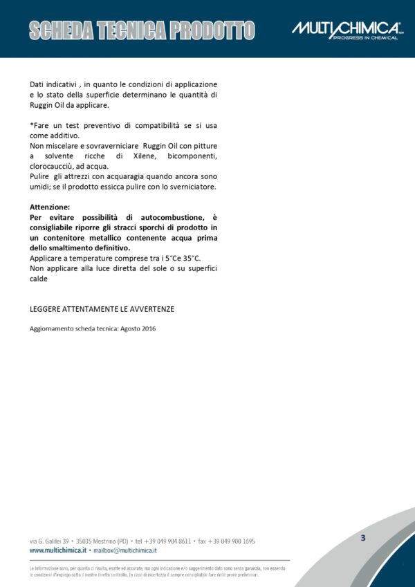 RUGGIN OIL 1/2 LT - immagine 2