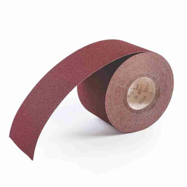 F20012.jpg CARTA ABRASIVA VELCRATA MM.120X25MT/40 AL METRO - immagine 1