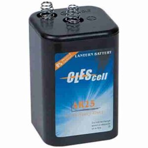 BATTERIA 6V PER LAMPEGGIANTE CANTIERE