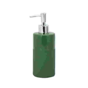 OLIVIA DISPENSER IN CERAMICA VERDE SCURO