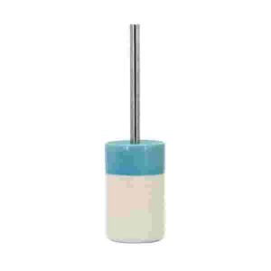 FOLK PORTASCOPINO IN CERAMICA BLU/BIANCO
