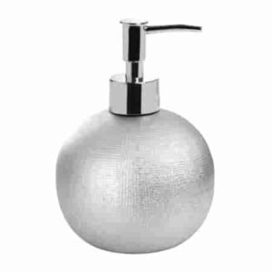 DISPENSER IN CERAMICA ARGENTO SATINATO