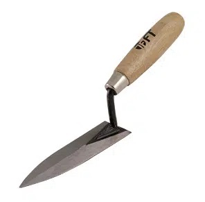 CAZZUOLINO "WOOD" A FOGLIA DI ULIVO 140 mm