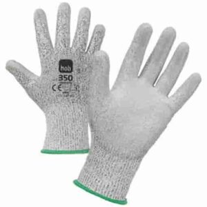GUANTI HOB ANTITAGLIO FILO/PU GRIGIO TG. 8
