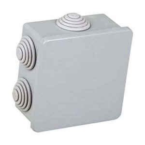 CASSETTA DERIVAZIONE 80X80X40 CON PASSACAVO IP44