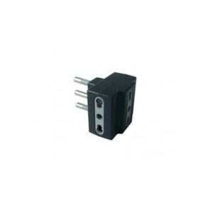 ADATTATORE TRIPLO 10A GRIGIO OPACO