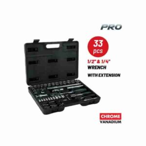 SET DI CHIAVI A BUSSOLA CON CRICCHETTO 1/2 E 1/4 E BARRE