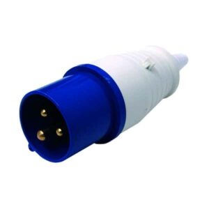 SPINA IEC 32A 2P+T 220V IP44 BLU